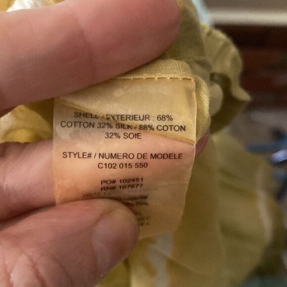 Alice+Olivia balloon sleeve blouse tie dye size M - Picture 7 of 7